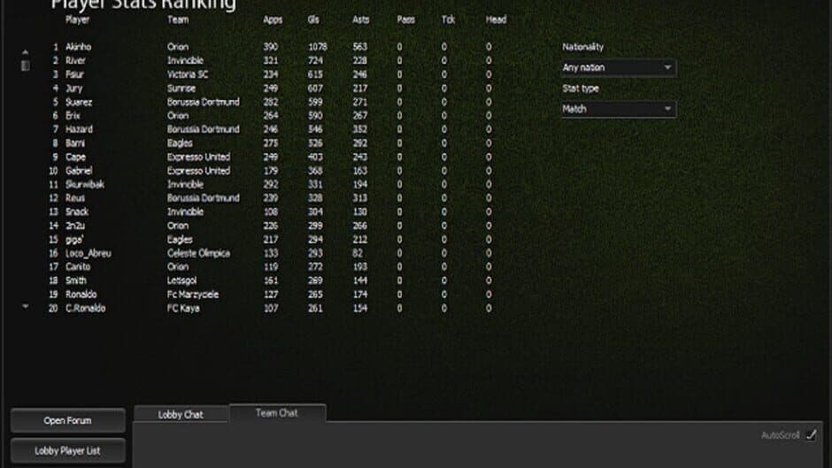Netsoccer2 screenshot 4