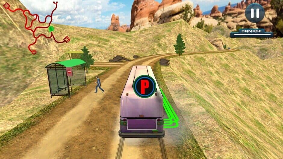 Village Bus Driver Simulator screenshot 1