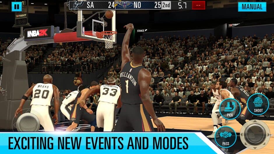 NBA 2K Mobile Basketball screenshot 2