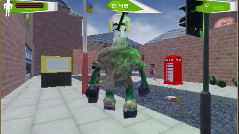 Alien street battle screenshot 1