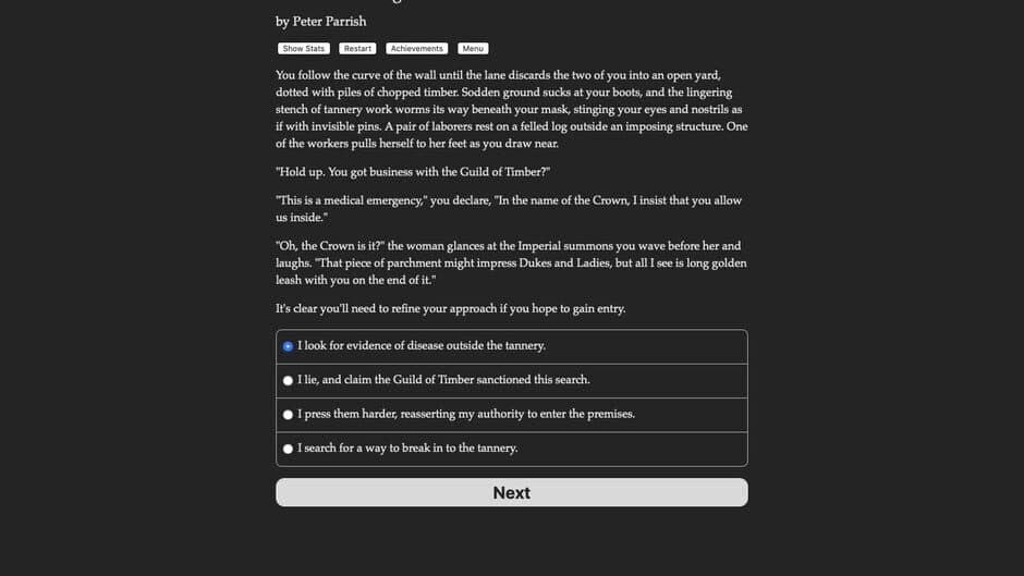 Mask of the Plague Doctor screenshot 4