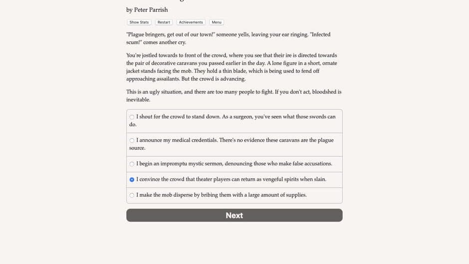 Mask of the Plague Doctor screenshot 5