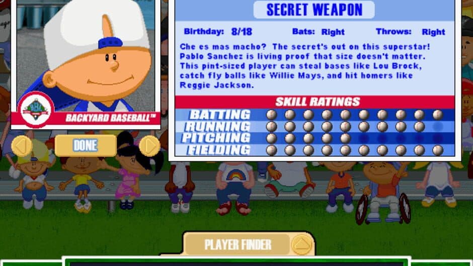 Backyard Baseball 2001 screenshot 4