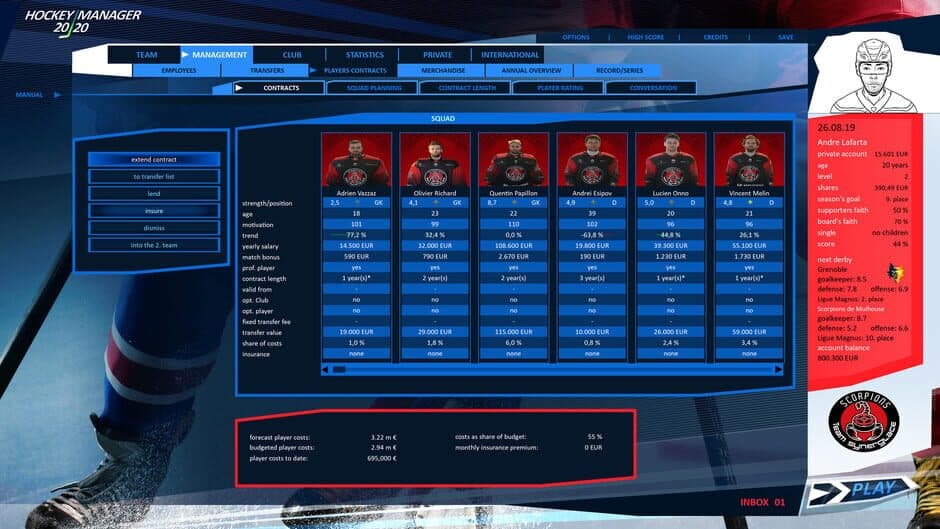 Hockey Manager 20|20 screenshot 1