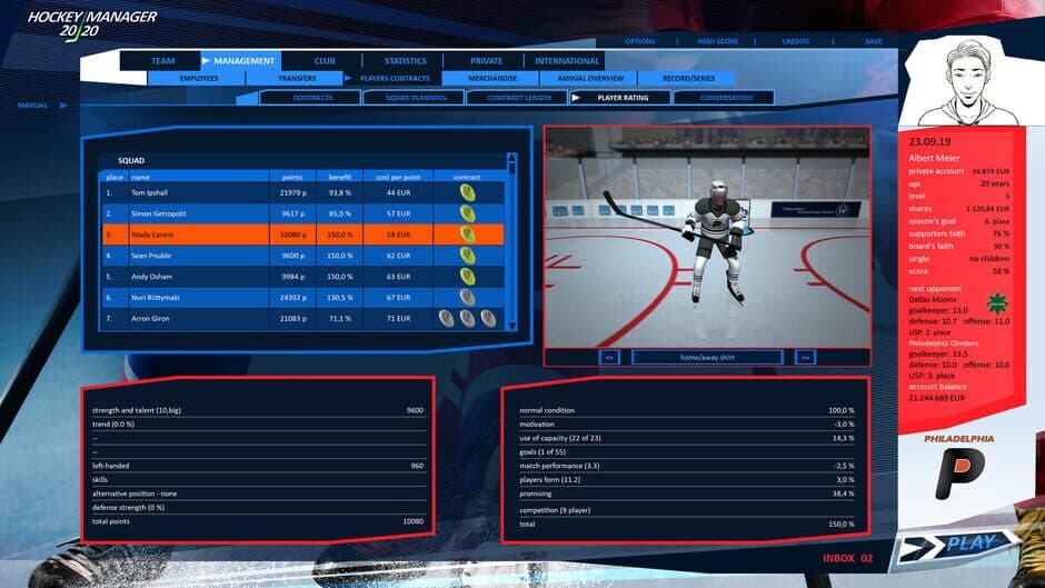 Hockey Manager 20|20 screenshot 2
