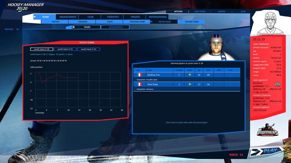 Hockey Manager 20|20 screenshot 5