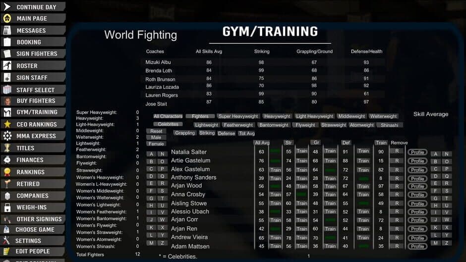 MMA President screenshot 5