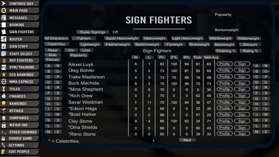 MMA President screenshot 4