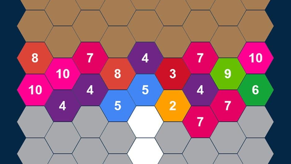Hexa Attack Puzzle: Shoot n Merge Numbers screenshot 2