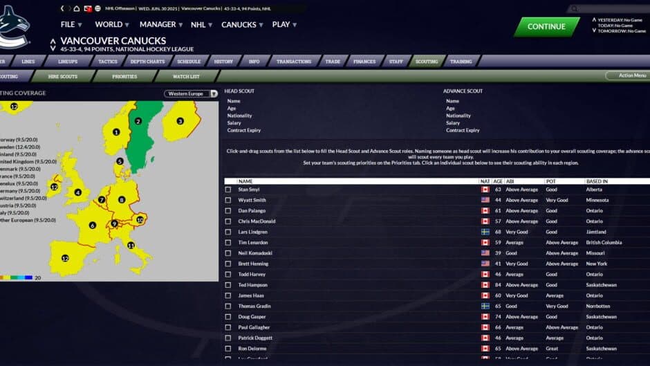 Franchise Hockey Manager 7 screenshot 4