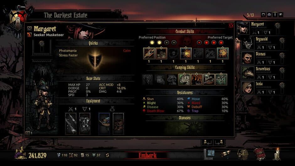 Darkest Dungeon: The Musketeer screenshot 2