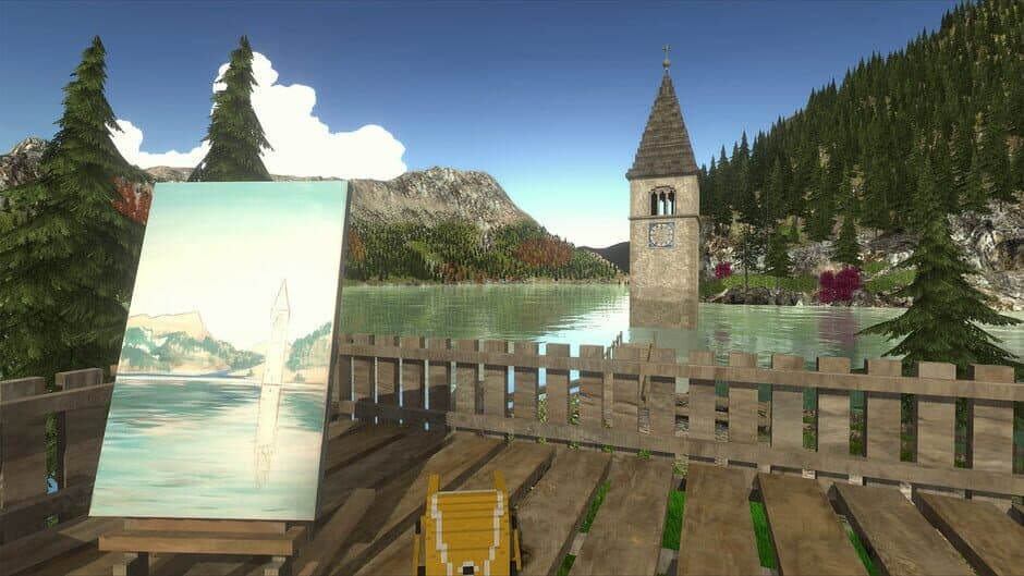 A Painter's Tale: Curon, 1950 screenshot 1