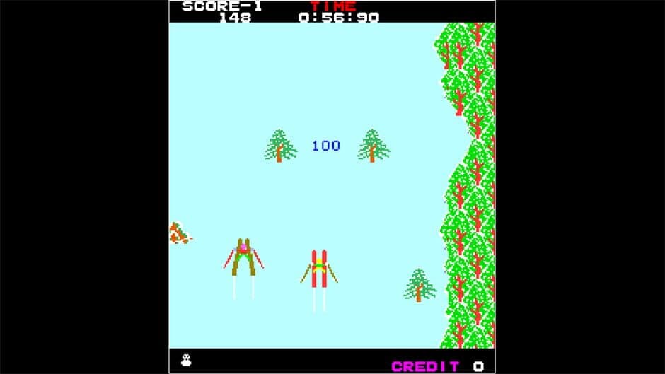 Arcade Archives: Alpine Ski screenshot 4
