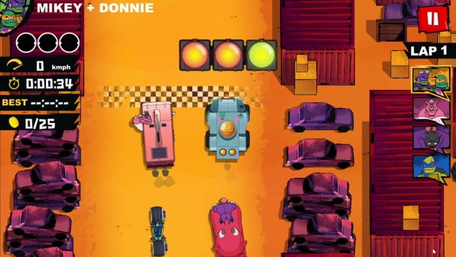 Rise of the Teenage Mutant Ninja Turtles: Road Riot screenshot 3