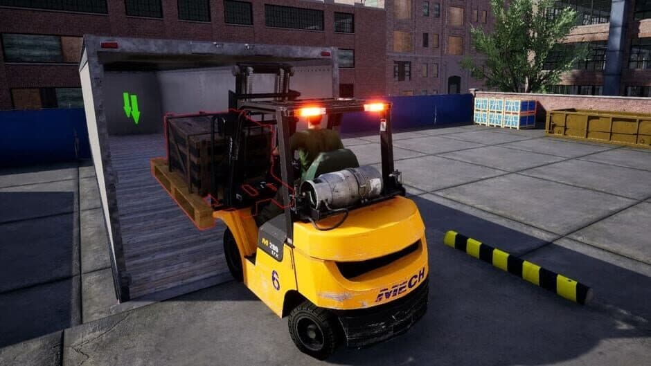 Forklift: The Simulation screenshot 1