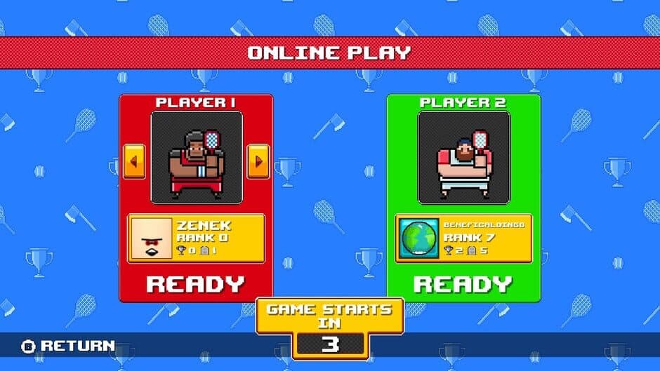 Timber Tennis: Versus screenshot 5