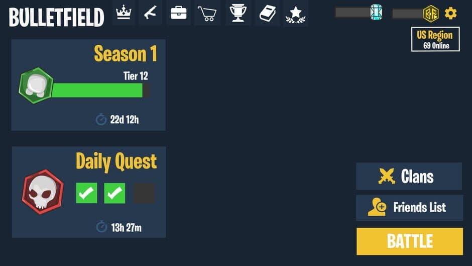 BulletRoyale screenshot 1