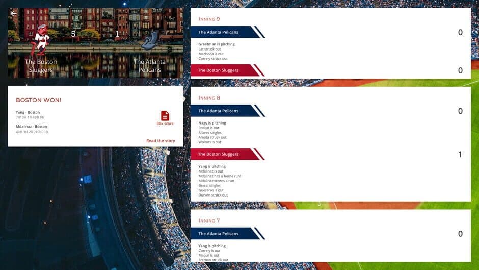 Astonishing Baseball 20 screenshot 4