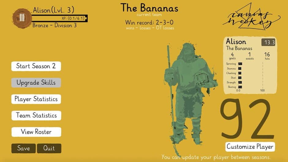 Canvas Hockey screenshot 4