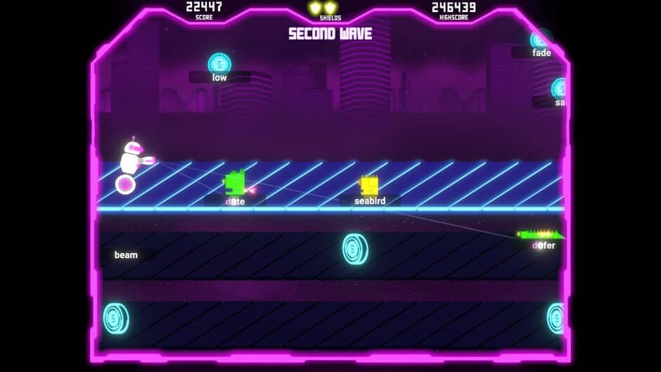 Tybot Invasion: The Typing Runner screenshot 5