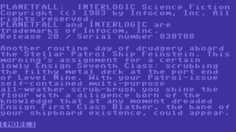 Planetfall screenshot 3