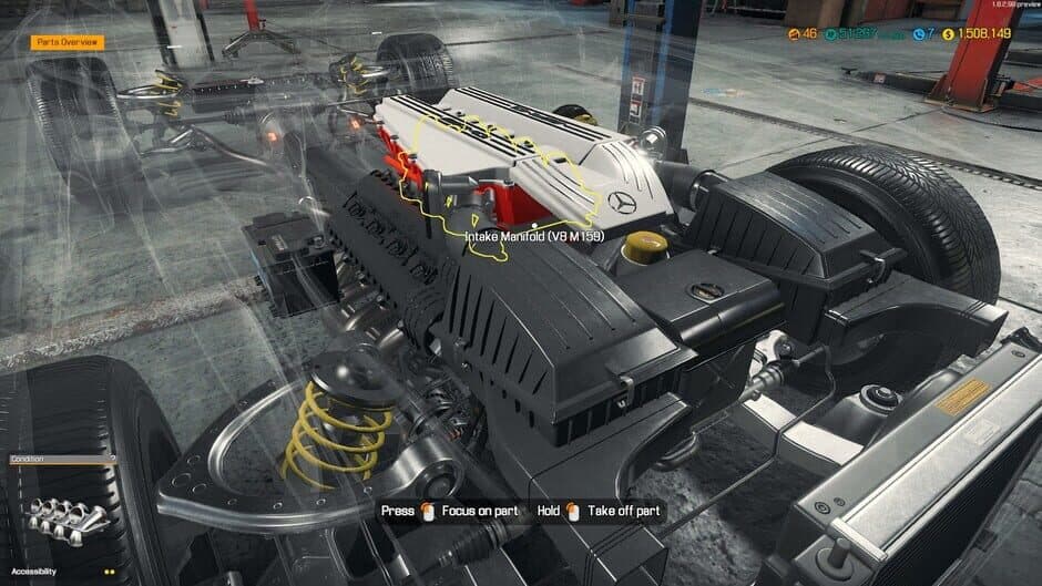 Car Mechanic Simulator 2018: Mercedes-Benz screenshot 5