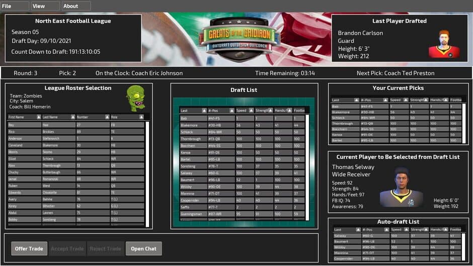 Greats of the Gridiron screenshot 2