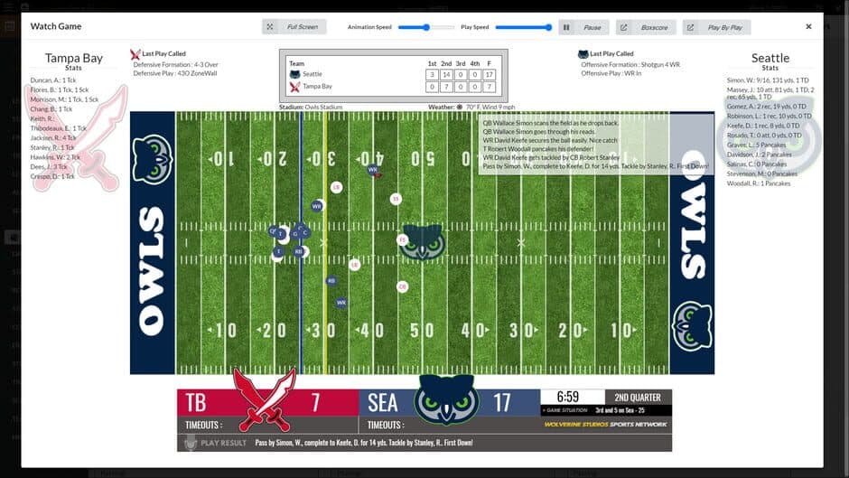 Draft Day Sports: Pro Football 2021 screenshot 2