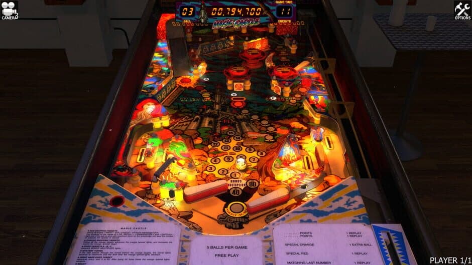 Zaccaria Pinball: Magic Castle Table screenshot 3