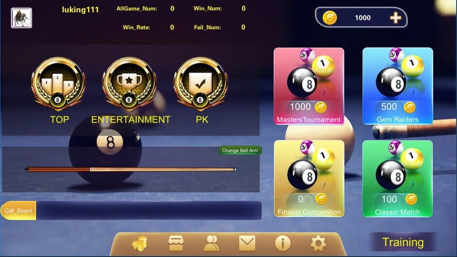 Top Billiards screenshot 1