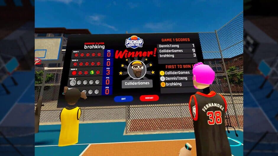 Pickup Basketball VR screenshot 5