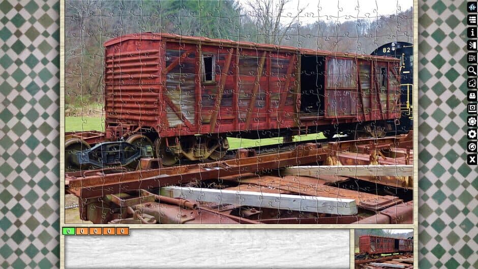 Pixel Puzzles Ultimate: Trains screenshot 1