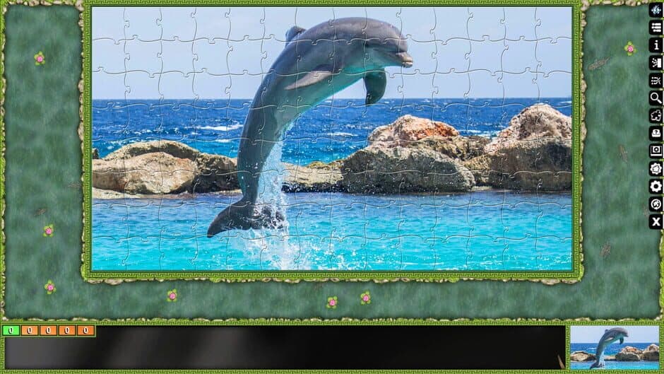 Pixel Puzzles Ultimate: Dolphins screenshot 2