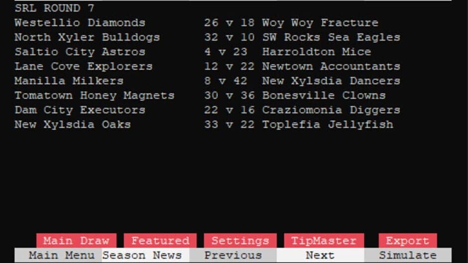 Syde Rugby League Simulator screenshot 6