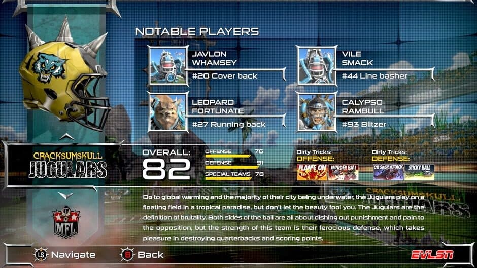 Mutant Football League: Demonic Legion Pack screenshot 6