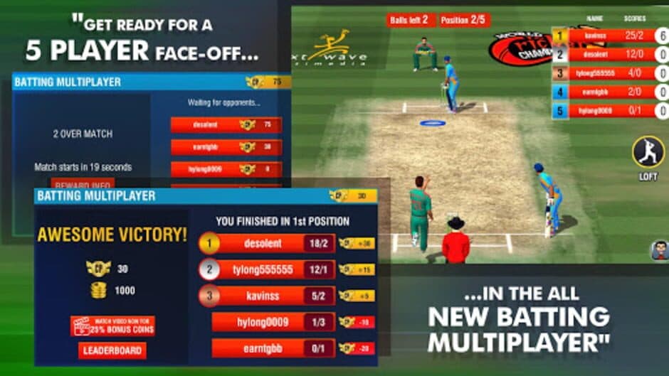 World Cricket Championship 2 screenshot 6