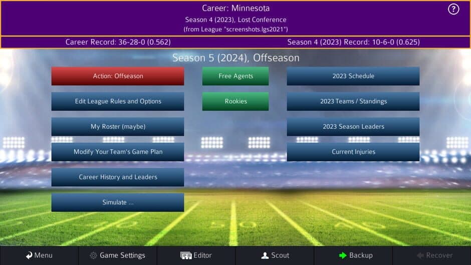 Pro Strategy Football 2021 screenshot 6