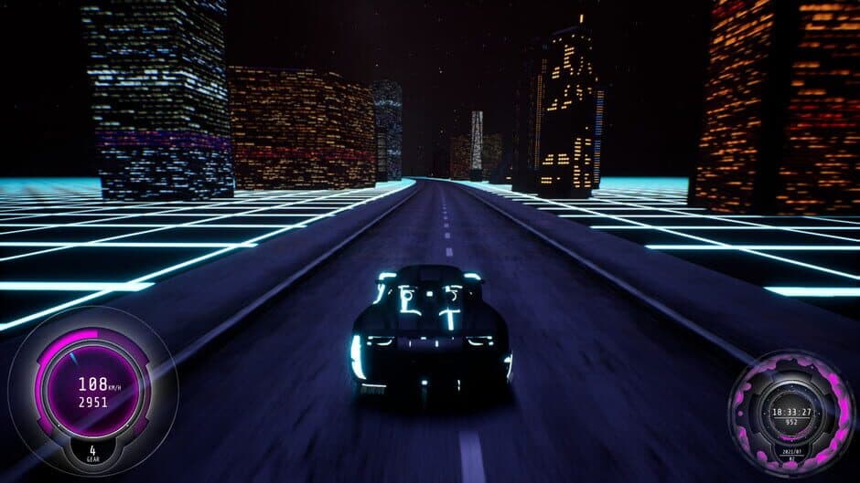 Synthwave Burnout screenshot 4