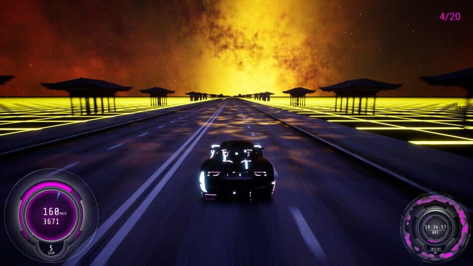 Synthwave Burnout screenshot 5