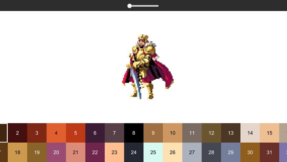 Coloring Pixel: Fantasy Characters screenshot 4