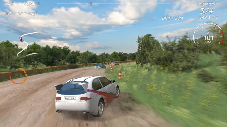Rally Fury: Extreme Racing screenshot 1