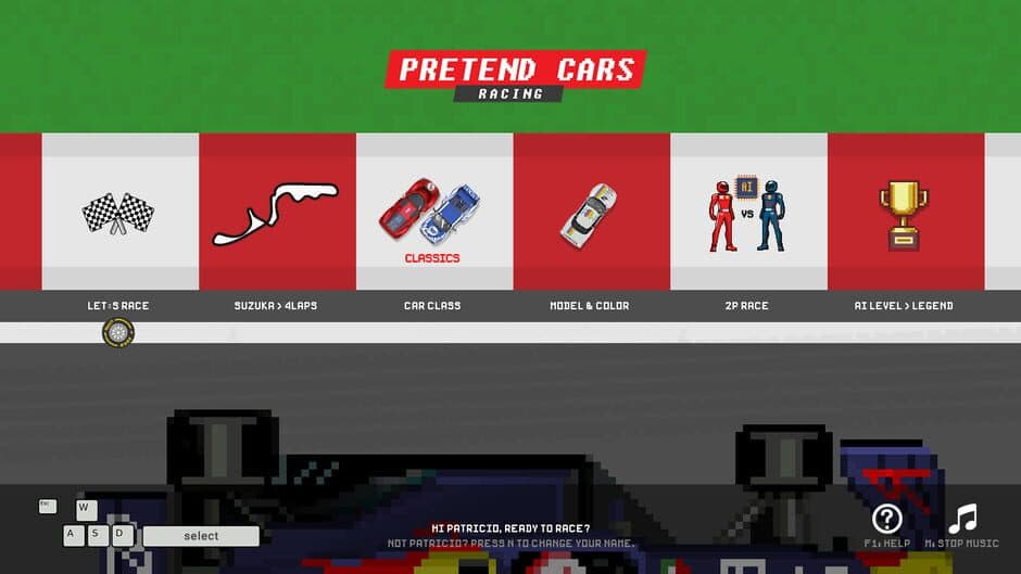 Pretend Cars Racing screenshot 1