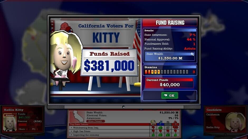 The Political Machine 2008 screenshot 2