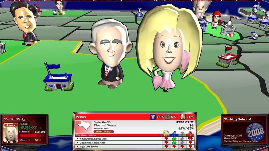 The Political Machine 2008 screenshot 3