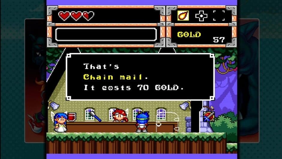 Sega Vintage Collection: Monster World screenshot 1