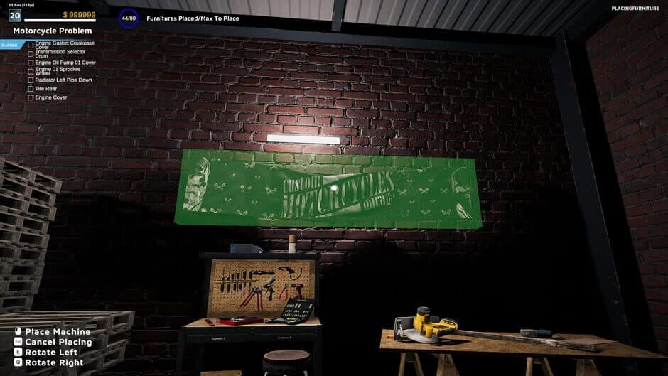 Motorcycle Mechanic Simulator 2021 screenshot 3