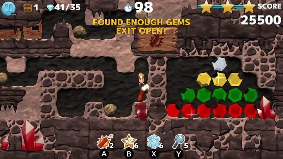 Boulder Dash: Ultimate Collection screenshot 1