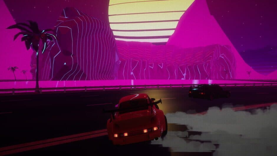 RetroDrift: Retrowave Online Road screenshot 2