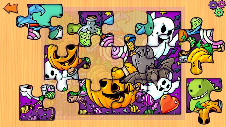 Halloween Jigsaw Puzzles: Puzzle Game for Kids & Toddlers screenshot 3