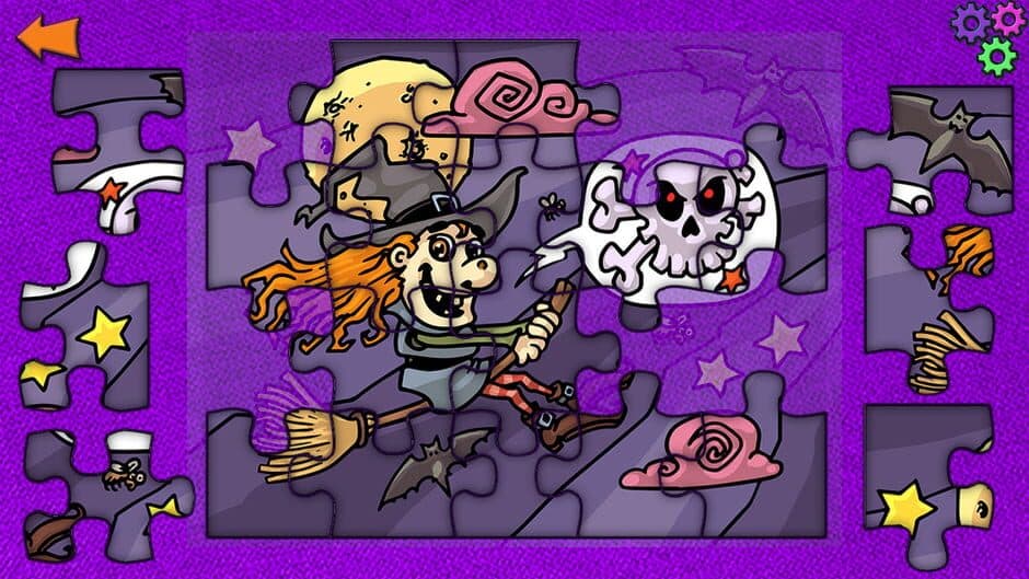 Halloween Jigsaw Puzzles: Puzzle Game for Kids & Toddlers screenshot 5